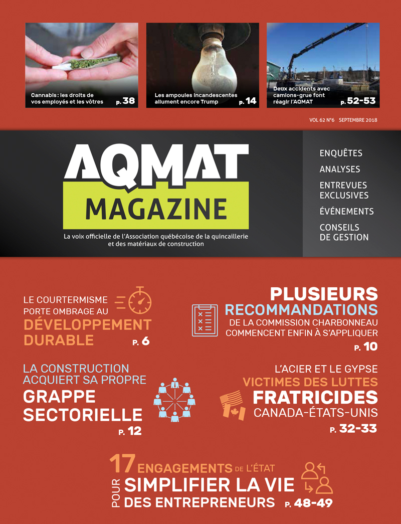 AQMAT Magazine Septembre 2018