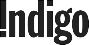 le logo de Indigo Book & Music