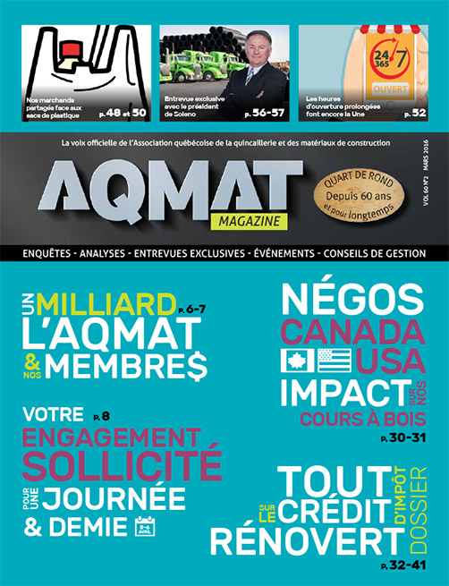 MAGAZINE AQMAT Mars 2016