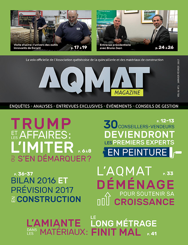 MAGAZINE AQMAT - Janvier/Février 2017