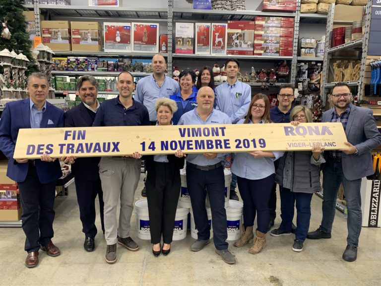 Le RONA du boulevard des Laurentides à Laval sort d’une cure de