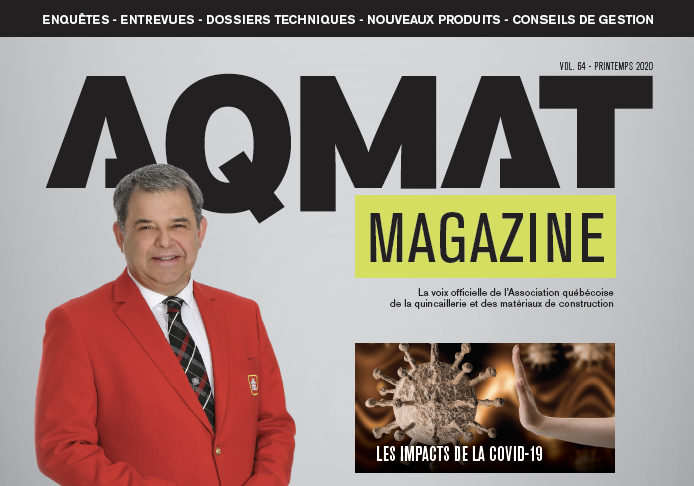 Magazine AQMAT numéro du printemps 2020