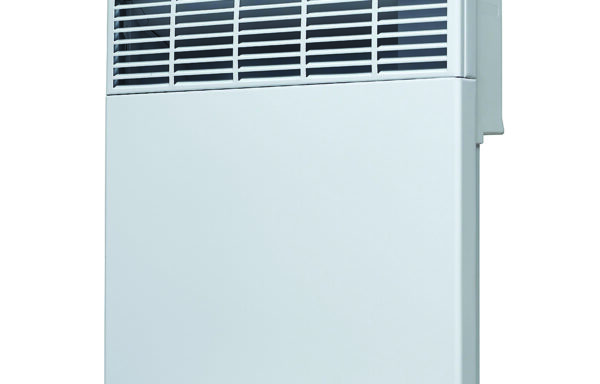 Convecteur mural blanc avec thermostat intégré