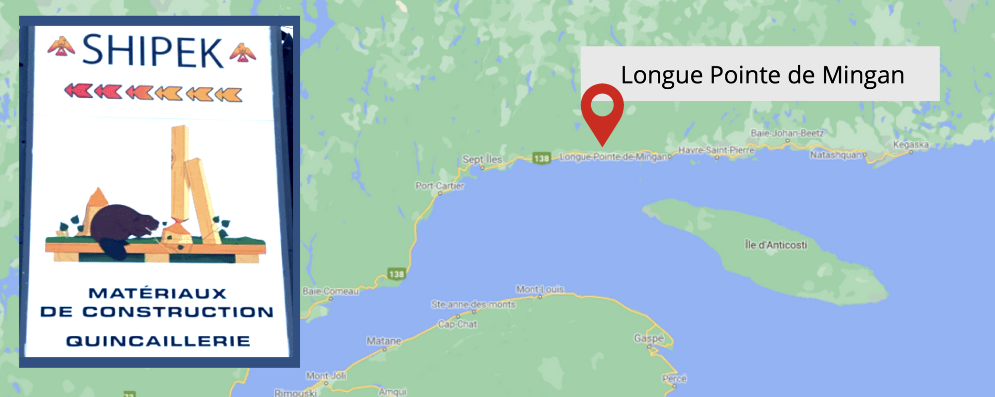 La Quincaillerie Shipek de Longue Pointe de Mingan se joint à Castle