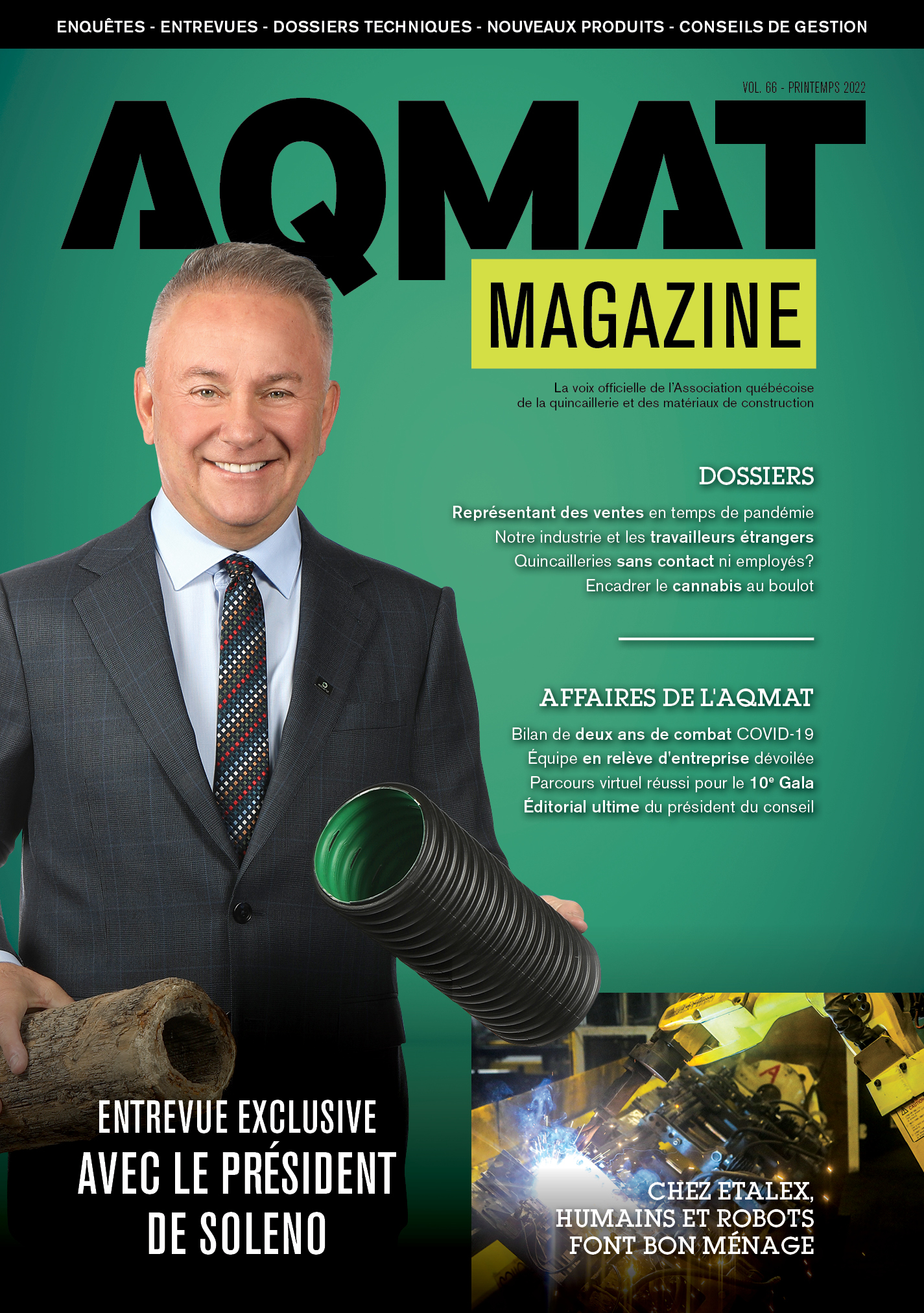 Magazine AQMAT - Printemps 2022